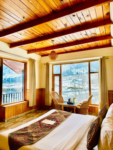 Bedroom 2, ORZU Boutique Stays Burwa Manali, Kullu