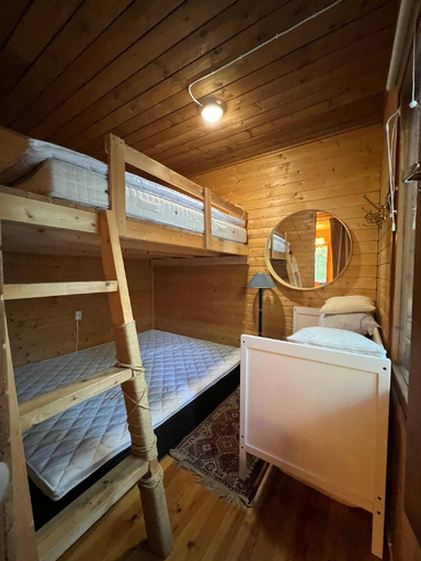 Bedroom, Winter Wonderland Cabin in Hämeenlinna, Finland, Tavastia Proper