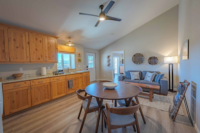 Living area, Mission Vineyard Barn, San Luis Obispo