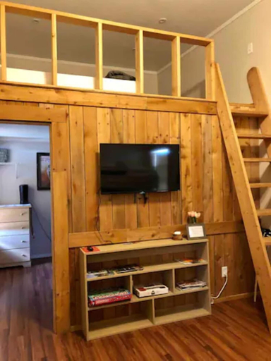 Living area 3, Cottonwood Creek Cabins - Entire Site, Brewster