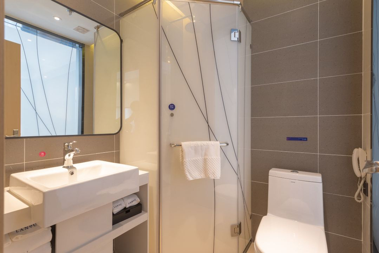 Bathroom 4, Yucheng Yingbin Avenue Lan'ou Hotel, Dezhou