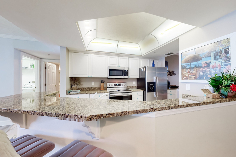 Private kitchen 3, Daytona Grande Towers - Ocean Paradise 702, Volusia