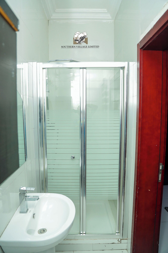 Bathroom, Southern Village Serviced Apartments, Eti-Osa