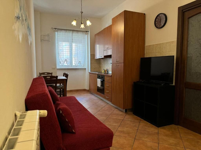 Living area 4, Trastevere Marconi Apartment, Rome