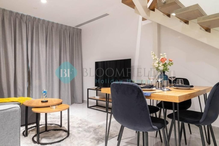 Dining 2, Bloomfields Stylish 2BR in Oasis Mas, Abu Dhabi City