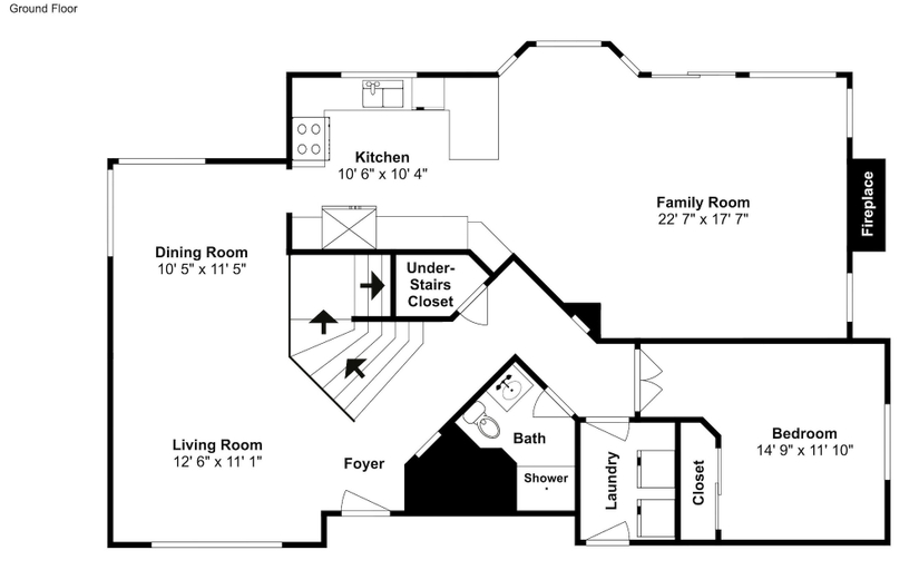 Floor plan 2, Casa Allegra 5 Bedroom Home by RedAwning, Maricopa