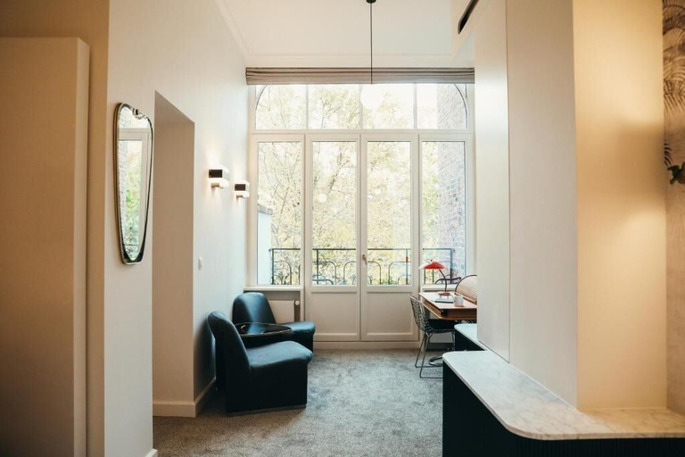 View from room 2, La Villa Maurice, Bruxelles