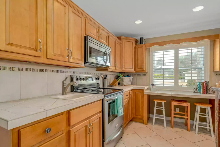 Private kitchen 3, Bathing Suit Beach Bungalow, Volusia