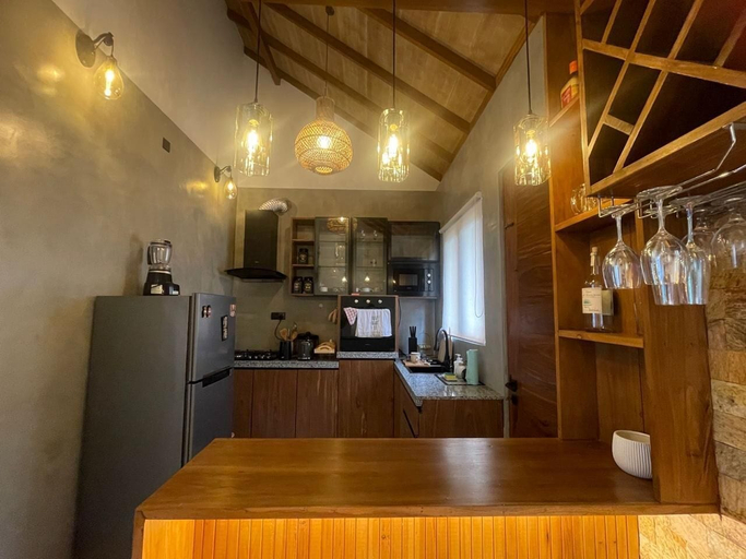 Private kitchen, Alo Kai Villa, Weligama