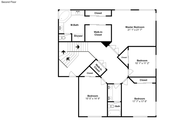 Floor plan 3, Casa Allegra 5 Bedroom Home by RedAwning, Maricopa