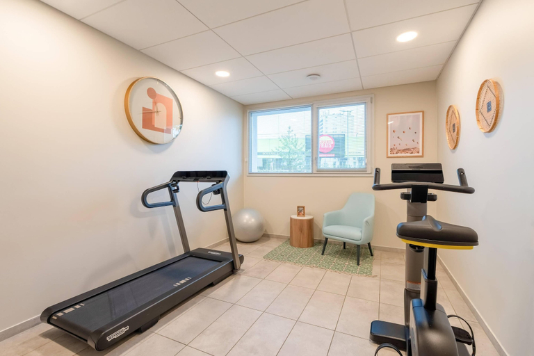 Fitness facility, Quality Aparthotel Nancy Zenith, Meurthe-et-Moselle