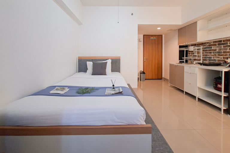 Bedroom 5, Best Deal Comfortable Studio at Apartment at Cisauk Point By Travelio, Tangerang