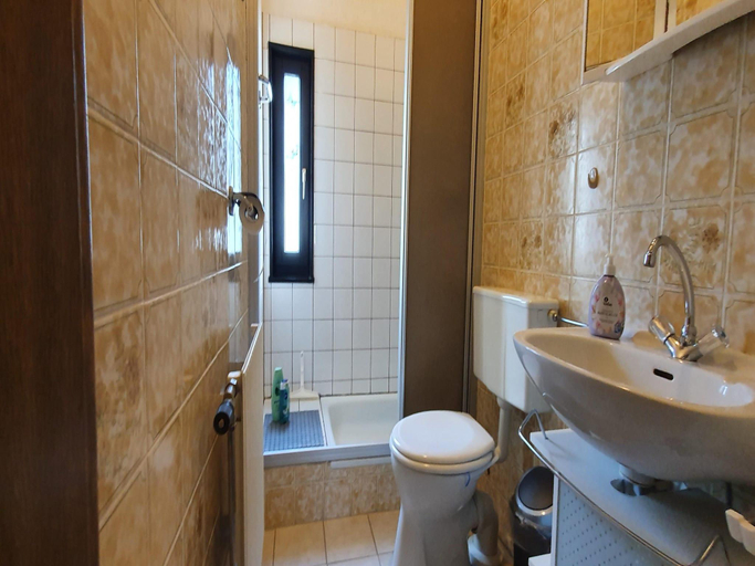 Bathroom, Ferienhaus mit Terrasse im Skigebiet, Waldeck-Frankenberg