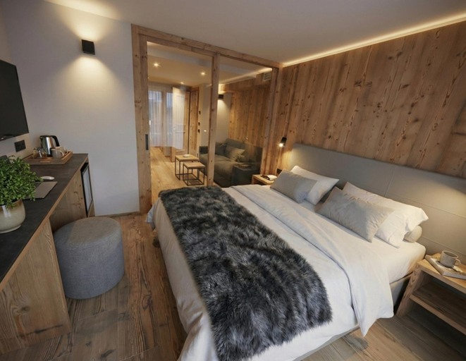 Bedroom 3, Hotel Garnv¨ Al Plan, Sondrio