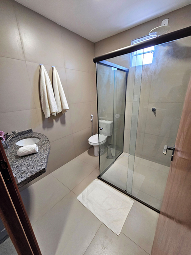 Bathroom, Pousada Carolina, União dos Palmares