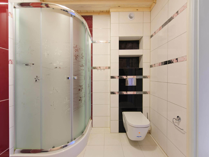Bathroom 3, Comfortable apartment, 2 bedrooms, terrace, Kołobrzeg