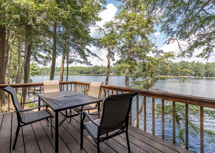 View from room 3, Timbers - Bouchard Shores Resort, Oneida
