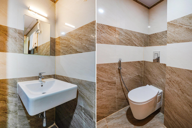 Bathroom 4, FabHotel Partha Residency - Kr puram, Bangalore