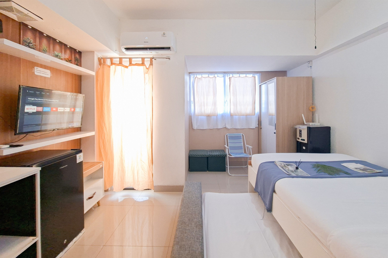 Bedroom 2, Best Deal Comfortable Studio at Apartment at Cisauk Point By Travelio, Tangerang