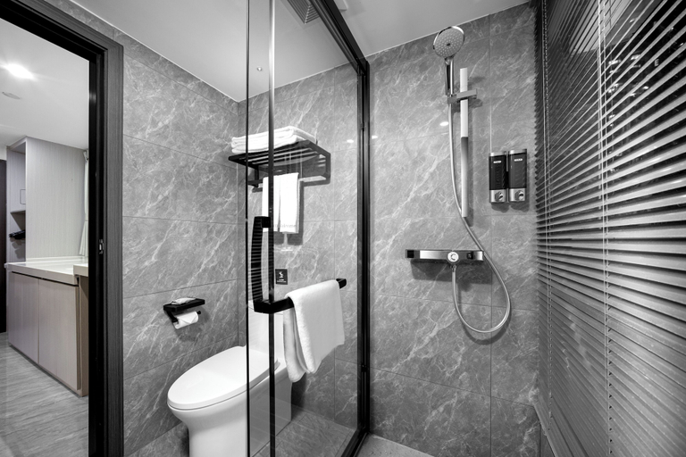 Bathroom 3, Deyu GM E sports Hotel, Guangzhou