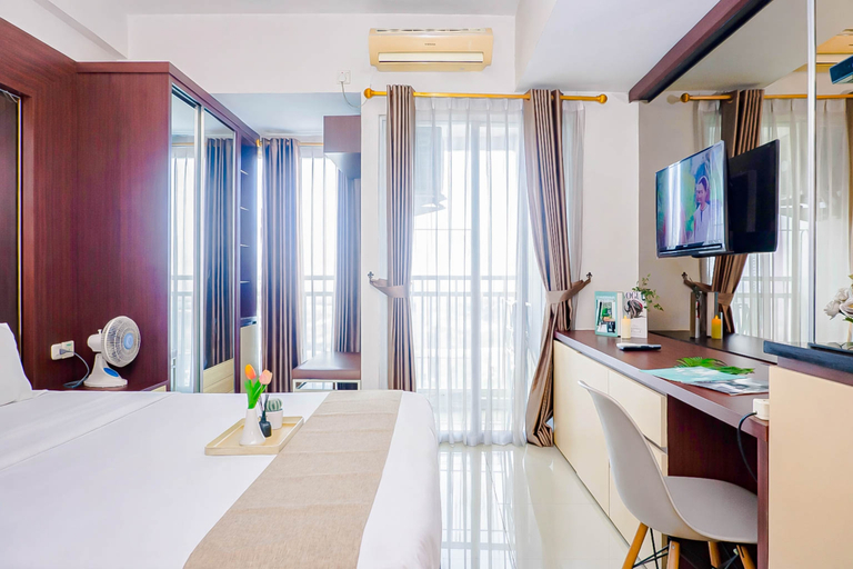 Bedroom 2, Classic Studio Apartment Grand Dhika City By Travelio, Bekasi