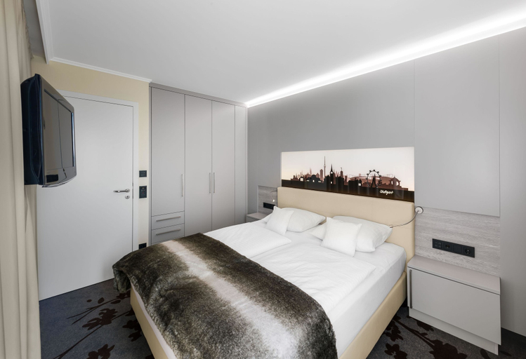 Bedroom 4, MASEVEN Stuttgart SI-Centrum (ehem. SI-SUITES), Stuttgart