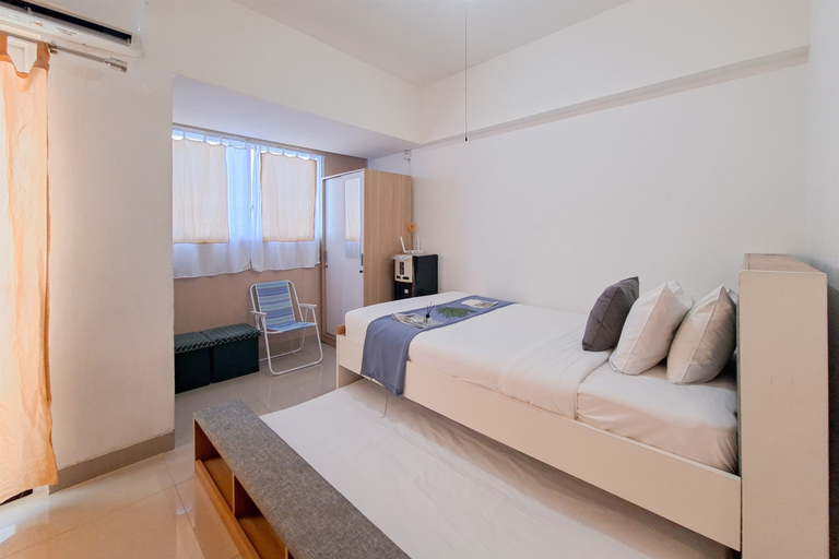 Bedroom 3, Best Deal Comfortable Studio at Apartment at Cisauk Point By Travelio, Tangerang