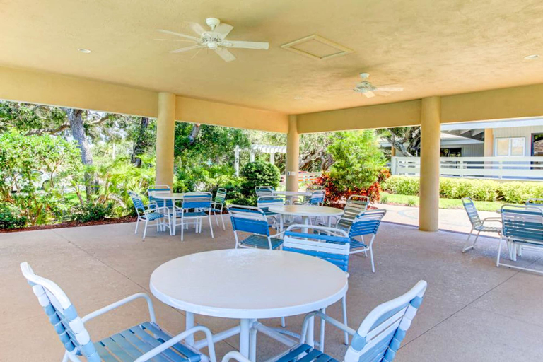 Outdoor dining, NSB Seawoods- Villa at New Smyrna Beach, Volusia