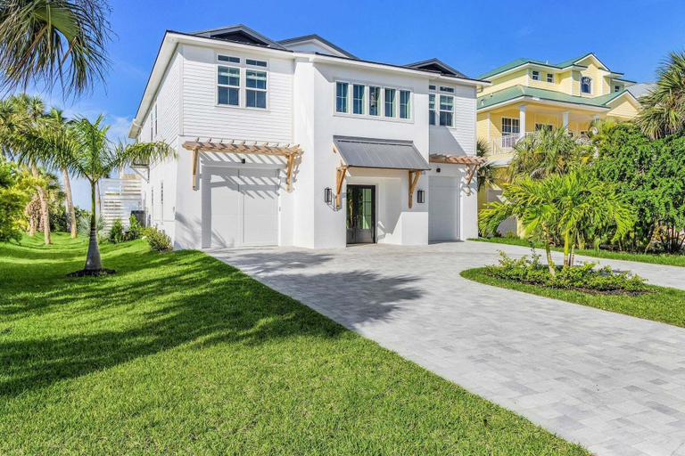 Exterior 2, 5960 Sunset Beach: 4br Beachfront Home W/ Pool! 4 Bedroom Home, Lee