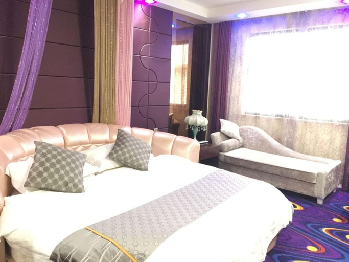 Bedroom 1, GreenTree Alliance Bengbu Railway Station Hotel, Bengbu