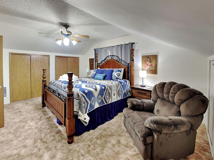 Bedroom 2, Quiet Mountain Hideaway by Ruidoso Vacation Rentals, Lincoln
