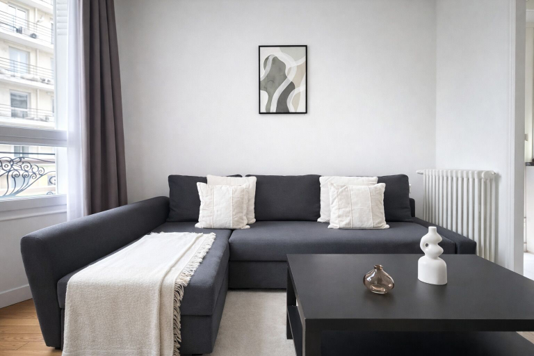 Living area 5, Splendide 3 pieces a Issy-les-Moulineaux, Hauts-de-Seine