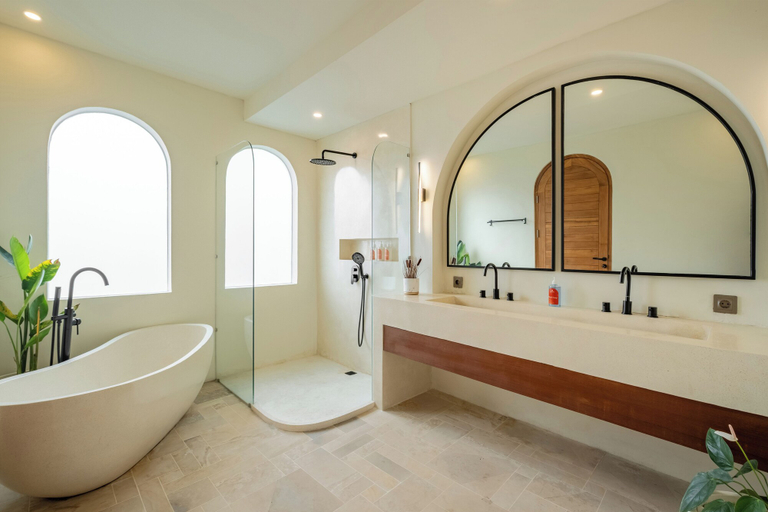 Bathroom 3, 3BR Luxe Pool Villa Anaya, Badung