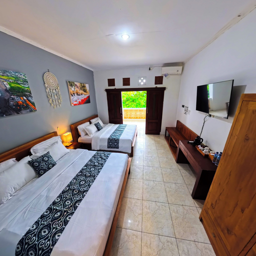 Bedroom 1, Ketapang Guesthouse Echo Beach Canggu (tutup permanen), Badung