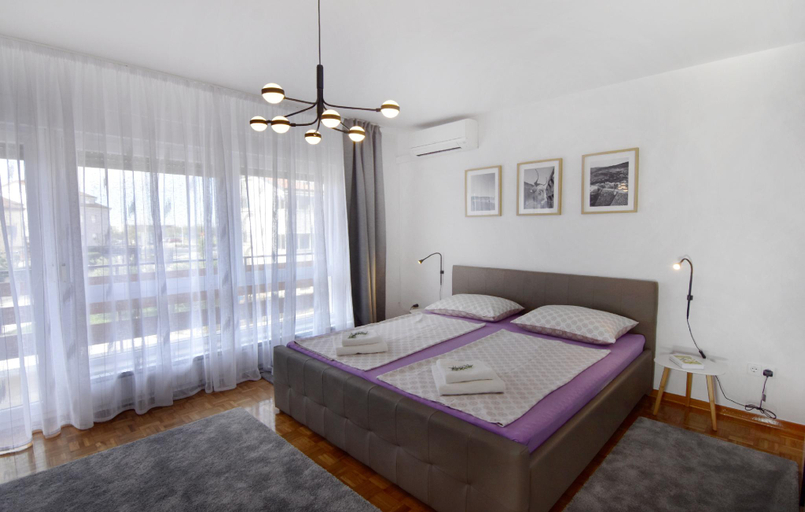 Bedroom 4, Bright apartment in Umag, Umag