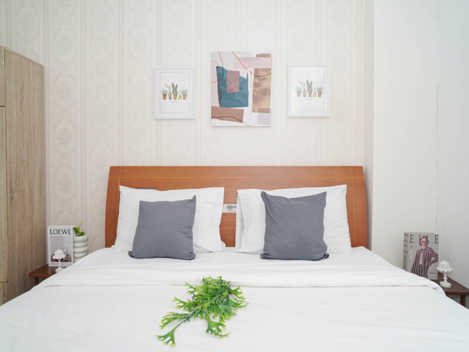 Bedroom 5, Nice Look 2BR at Podomoro Golf View Apartment By Travelio, Bogor
