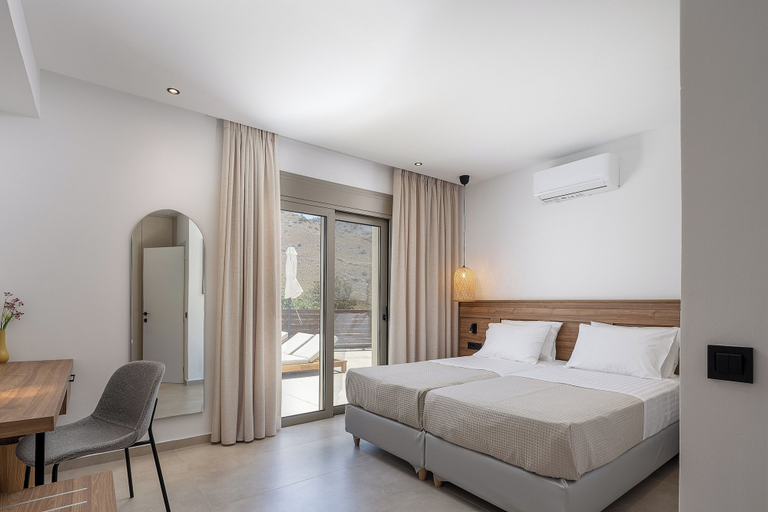 Bedroom 3, Imbros Villas, Crete