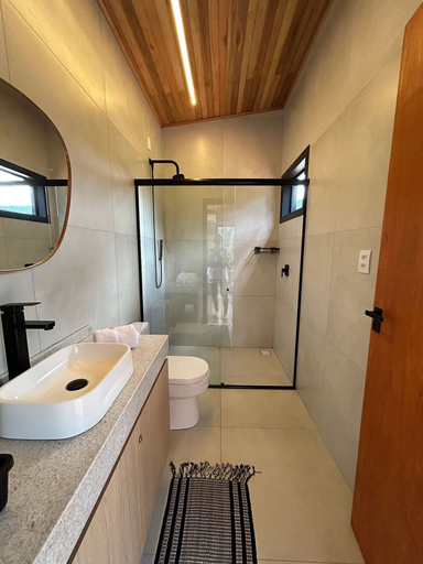 Bathroom 4, Chalés Solar da Montanha Urubici, Urubici