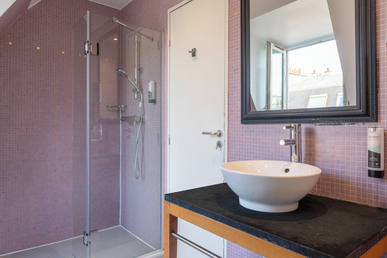 Bathroom 3, Appart Hotel Avalon, Paris