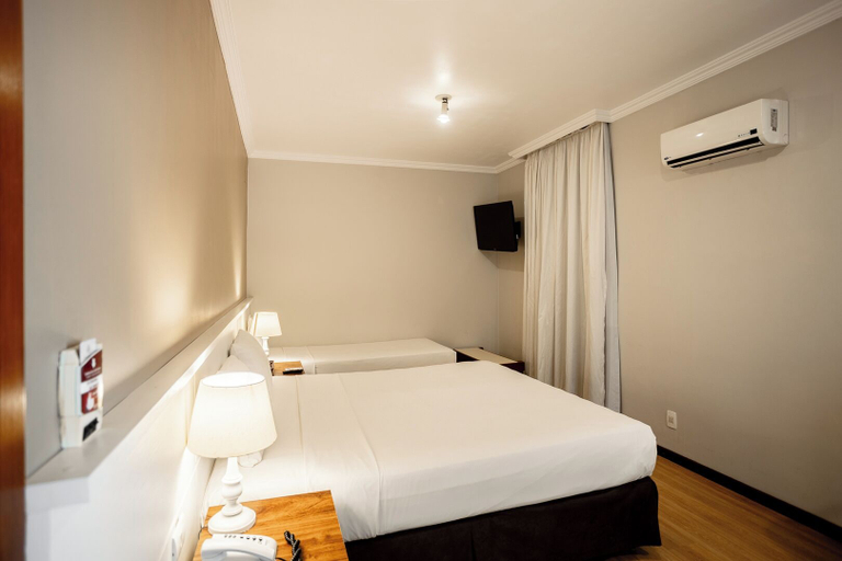 Bedroom 4, Planalto Select Hotel Ponta Grossa, Ponta Grossa