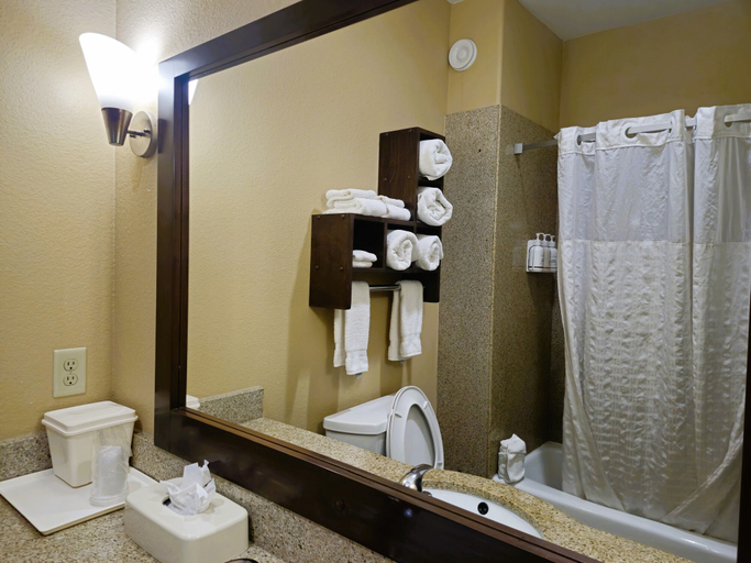 Bathroom, Baymont by Wyndham Jewett, Leon