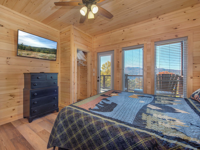 Bedroom 3, Overlooking Adventure by Jackson Mountain Rentals, Sevier