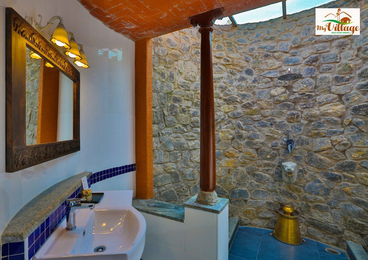 Bathroom, My Village Eco Rural Resorts, Coimbatore