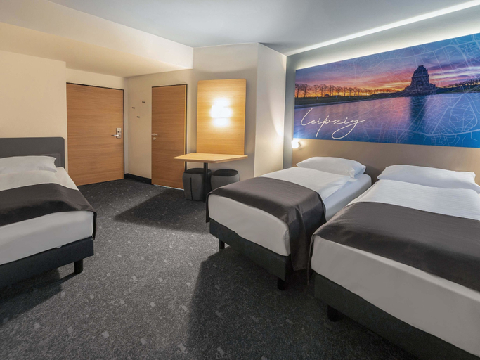 Bedroom 4, B&B Hotel Leipzig-City, Leipzig