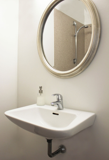 Bathroom 3, Hotel HøjbySø, Odsherred