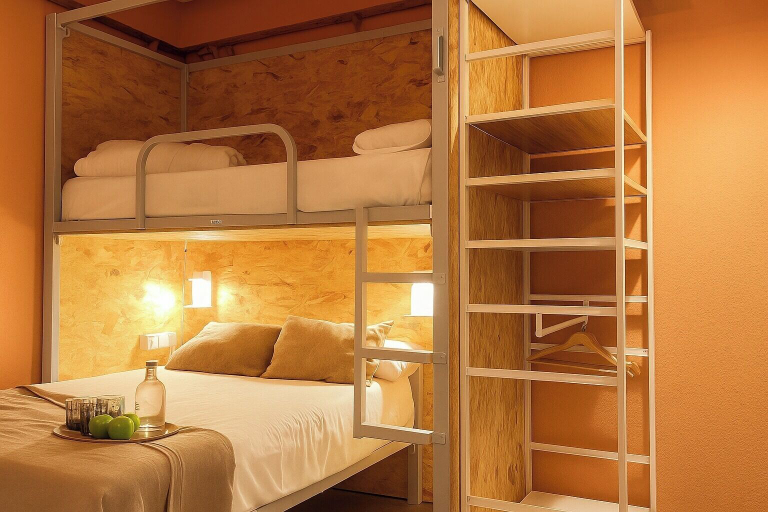 Bedroom 4, The Loft House Barcelona, Barcelona