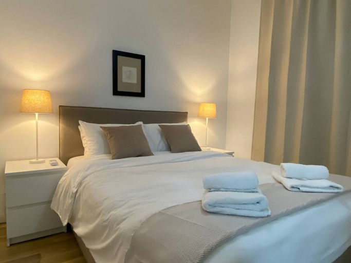Bedroom 2, SeaBreeze City Center Flats by TrulyCyprus