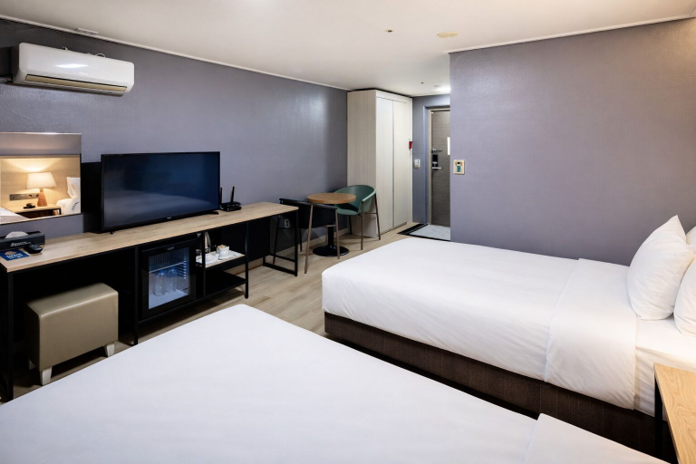 Bedroom 4, Hotel Bernoui Seoul, Guro