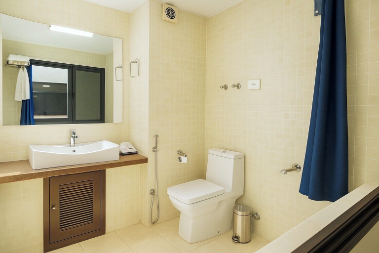 Bathroom, Hotel The Dewan, Srinagar