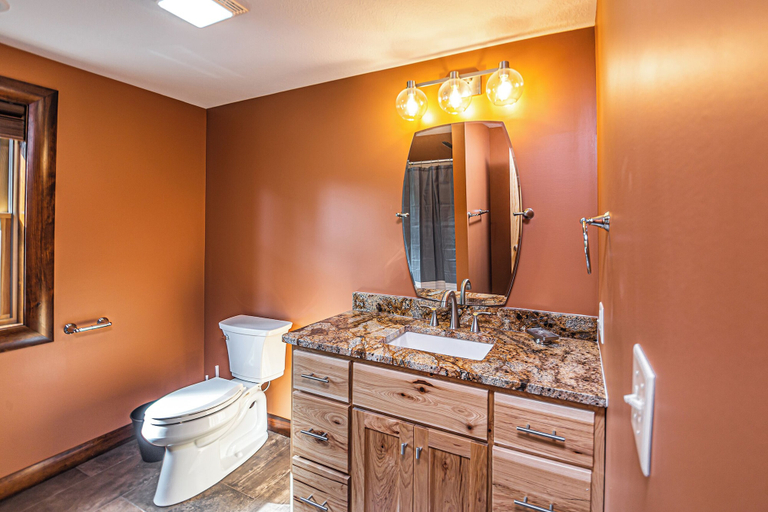 Bathroom 4, Winter, Spring, Summer or Fall by Taylor Made Deep Creek, Garrett